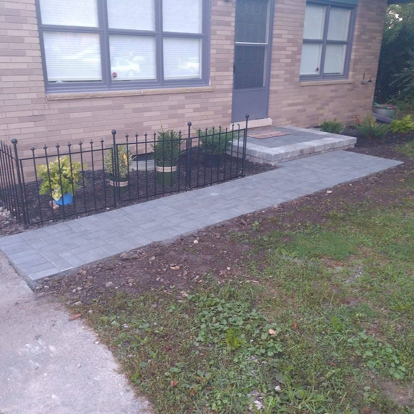 Paver Walkway & Steps