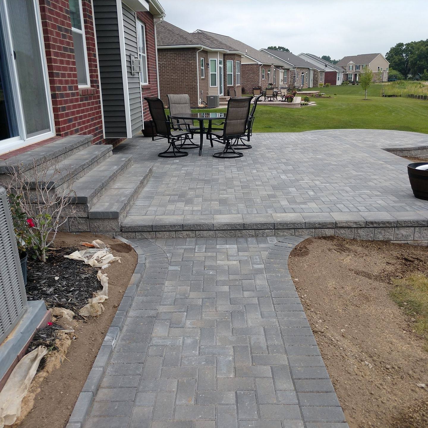 Brick Paver Patio