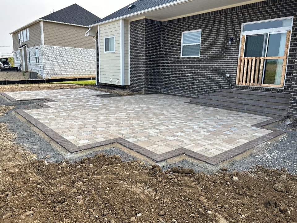 Brick Paver Patio