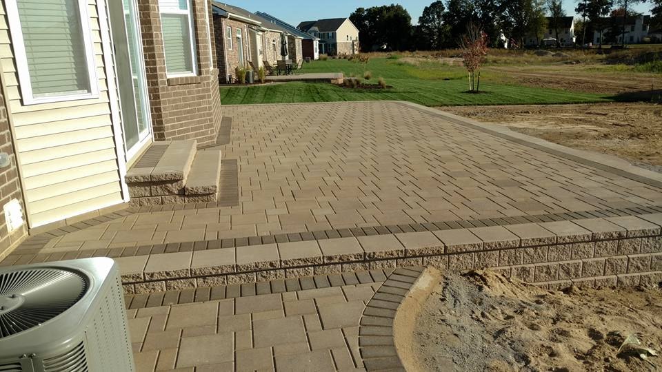 Paver Patio & Steps