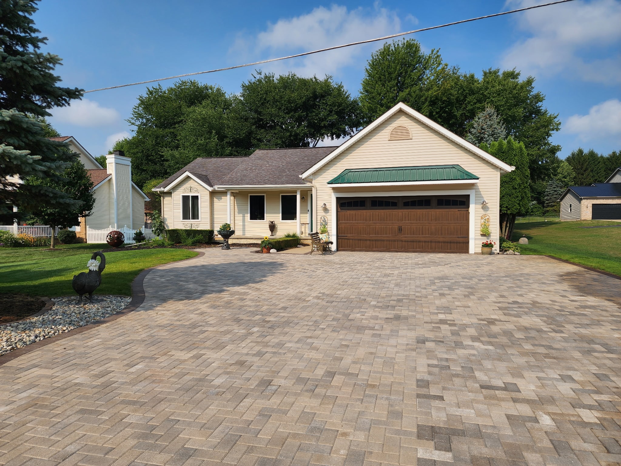 Brick walkway project